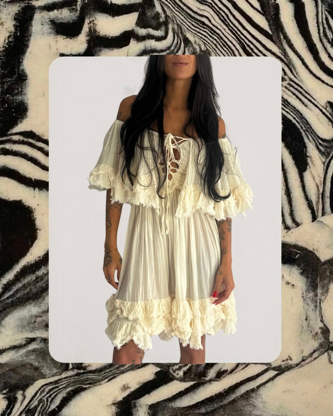 Off-Shoulder Ruffle
