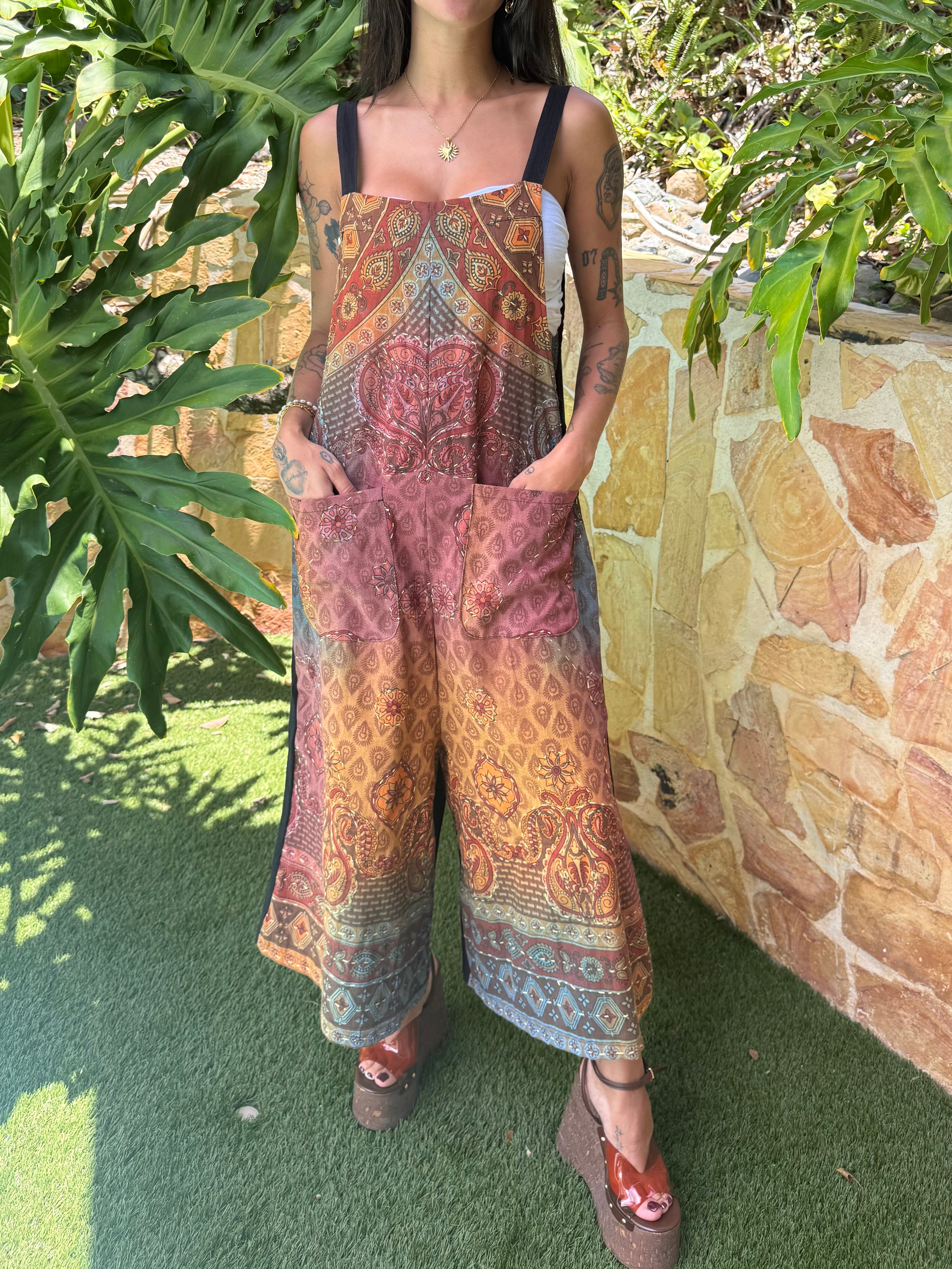 Loose Fit Jumpsuit- 2467