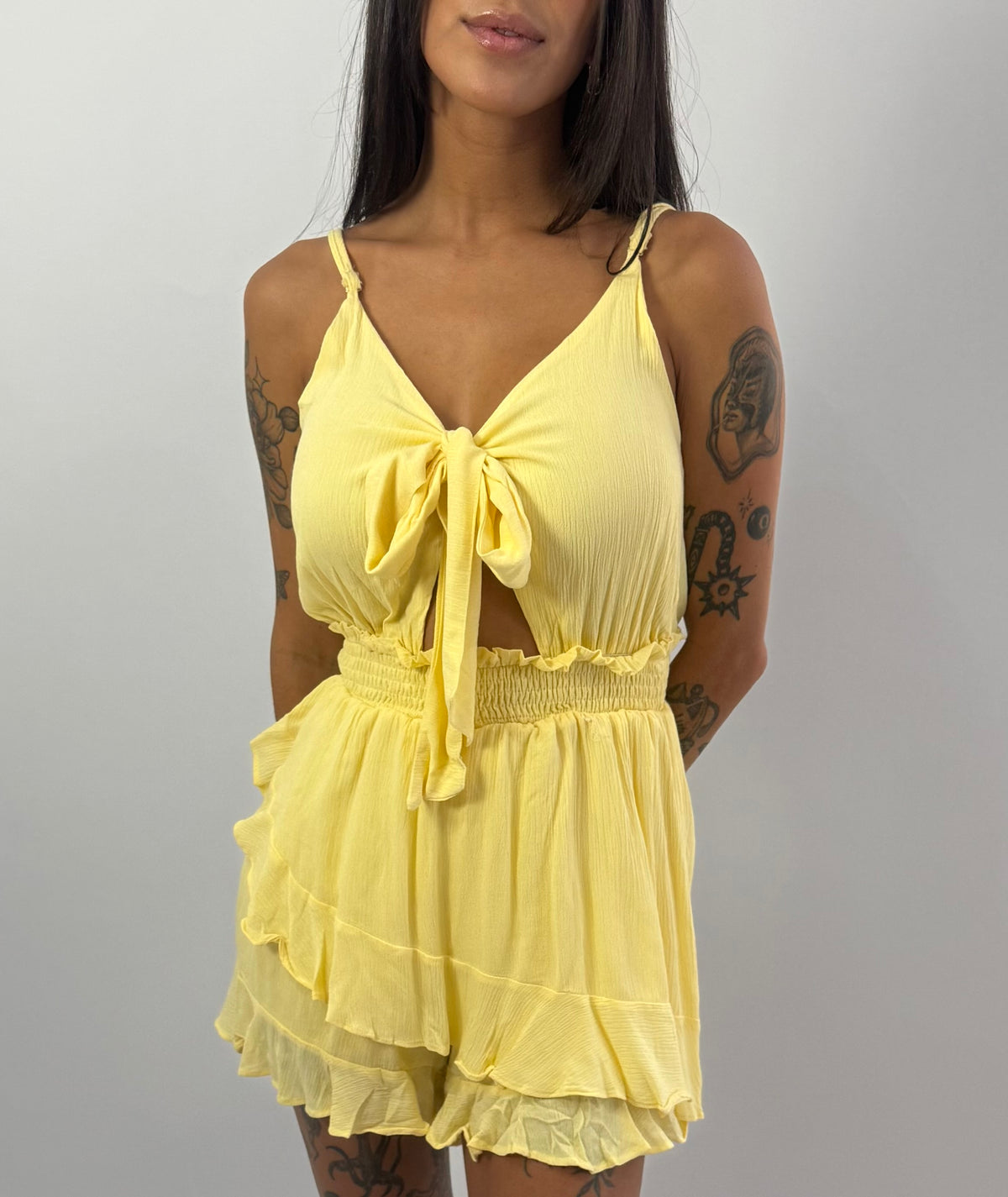 Front Bow Romper