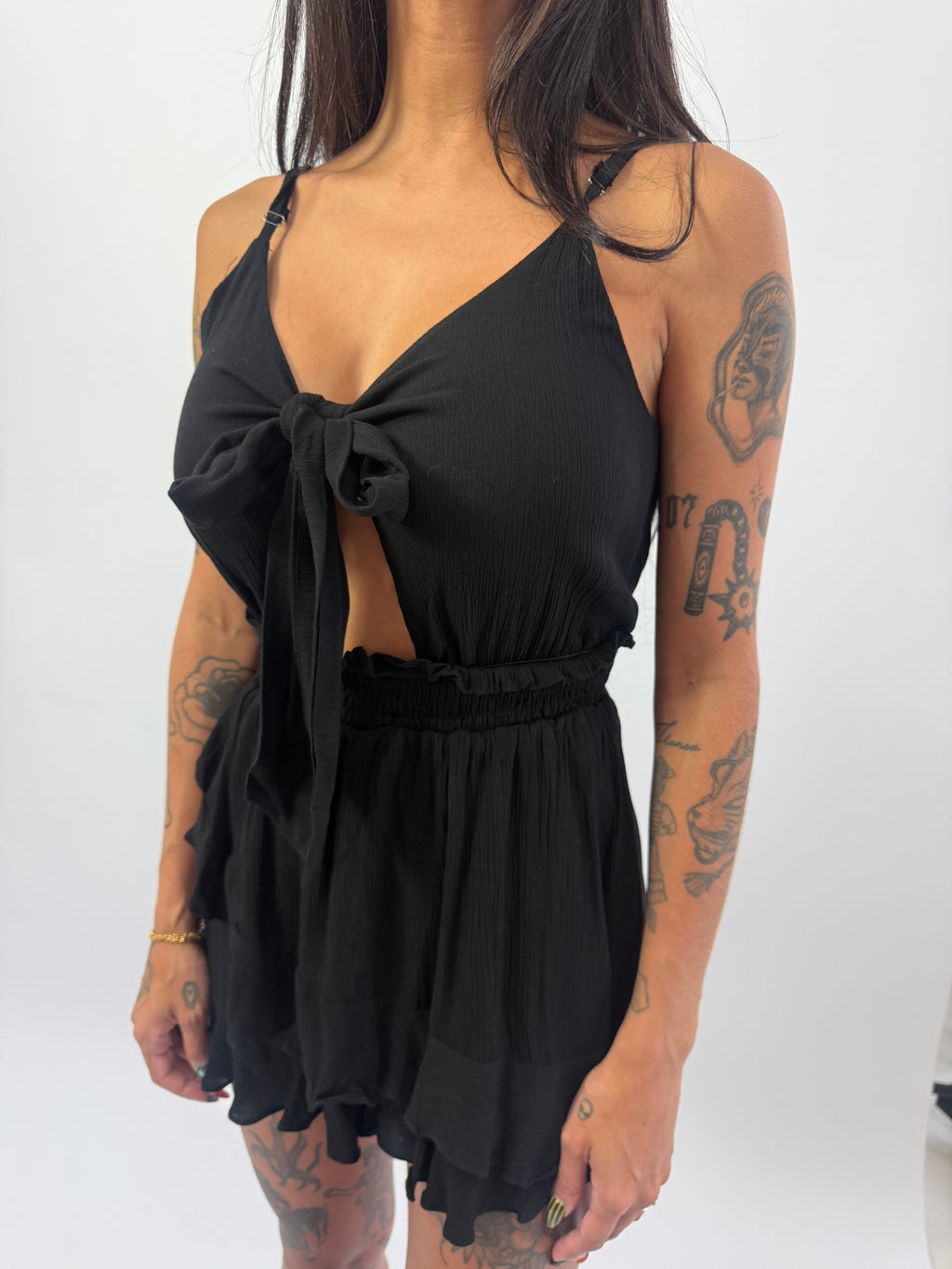 Front Bow Romper