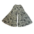 Black & Cream Bell Pants- 6357