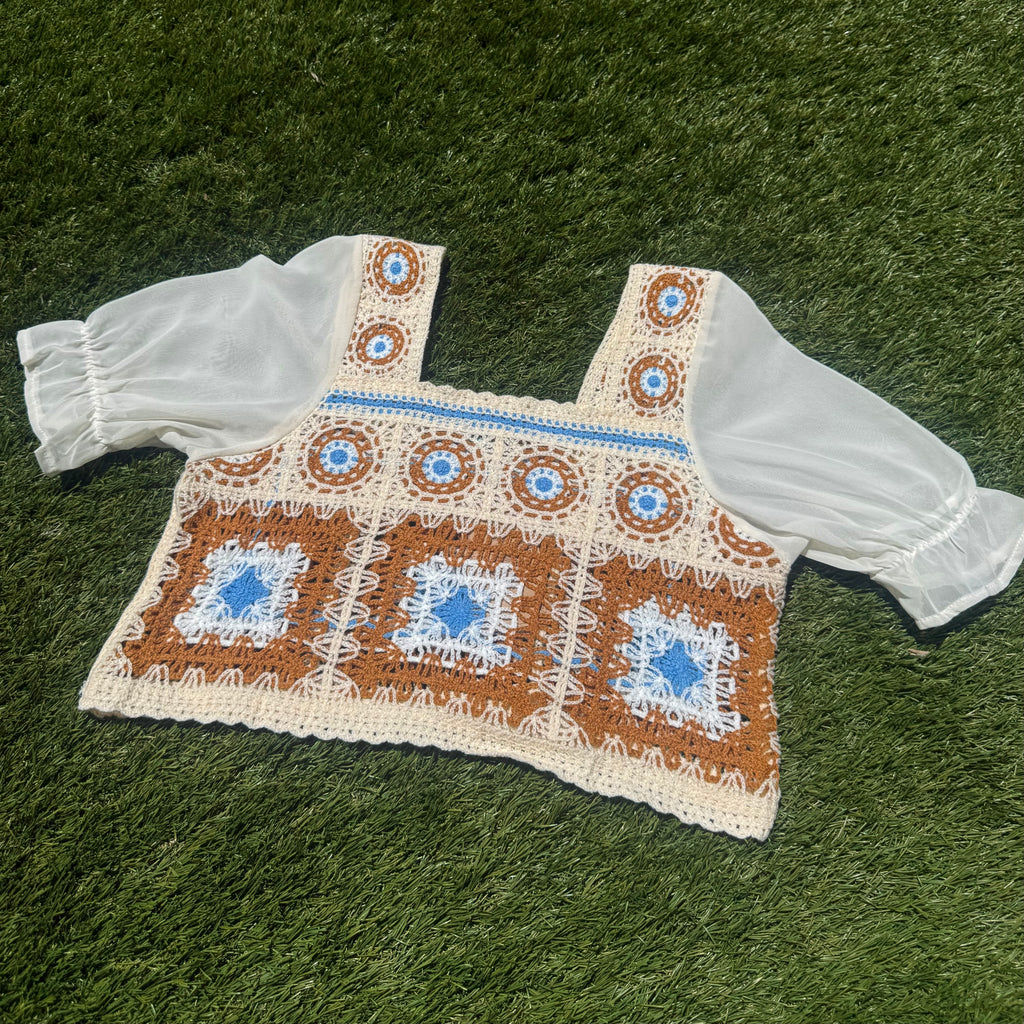 Crochet Bubble Sleeves- 4108