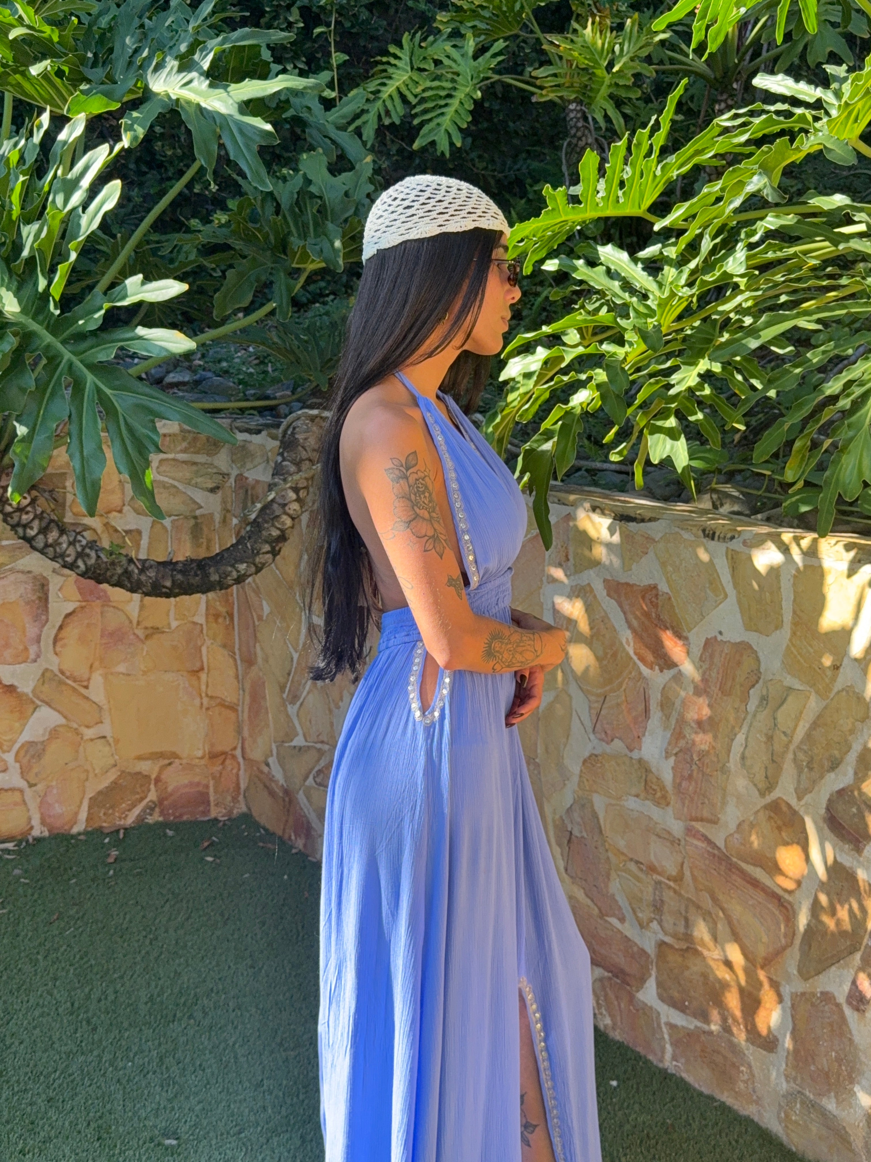 Isla Sequin Long Dress