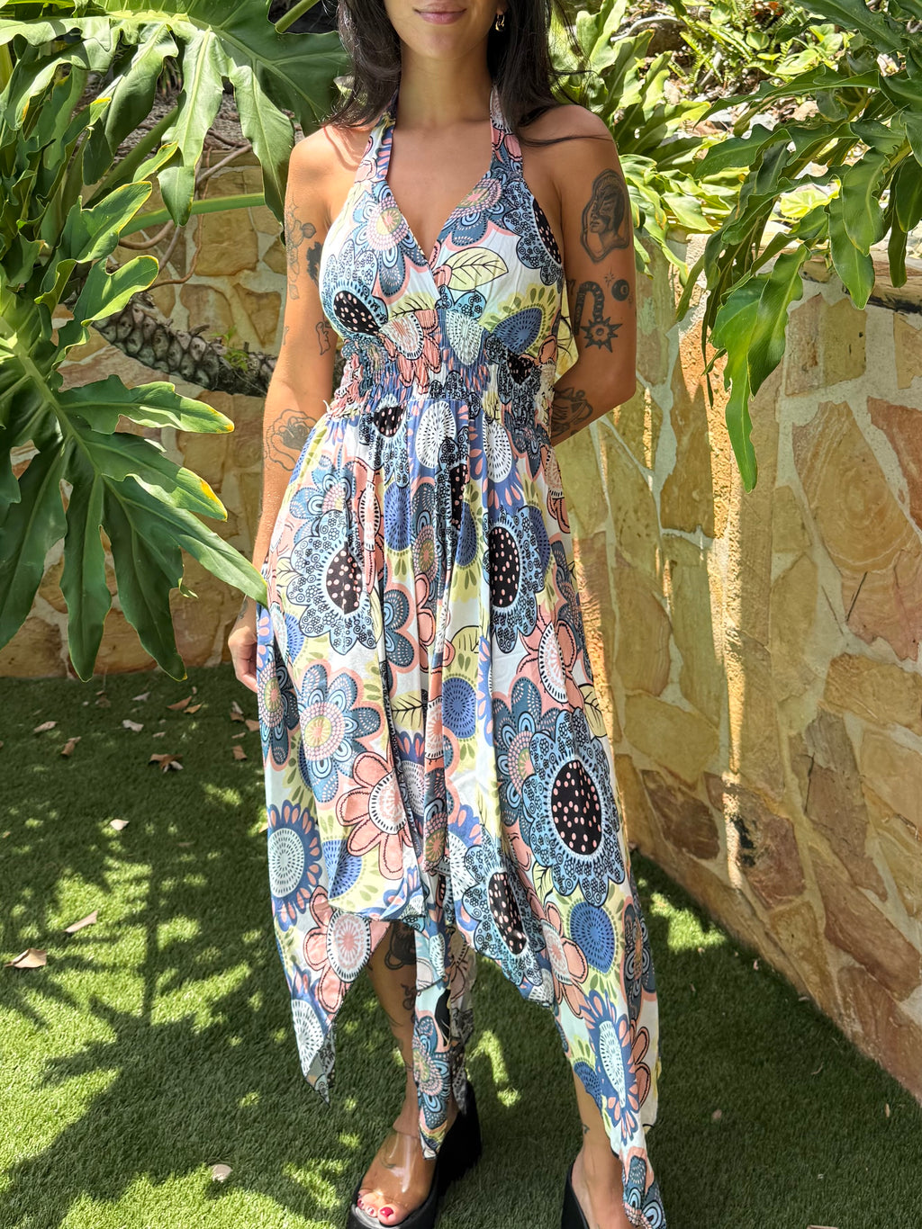 Asymmetric Dress- 6392