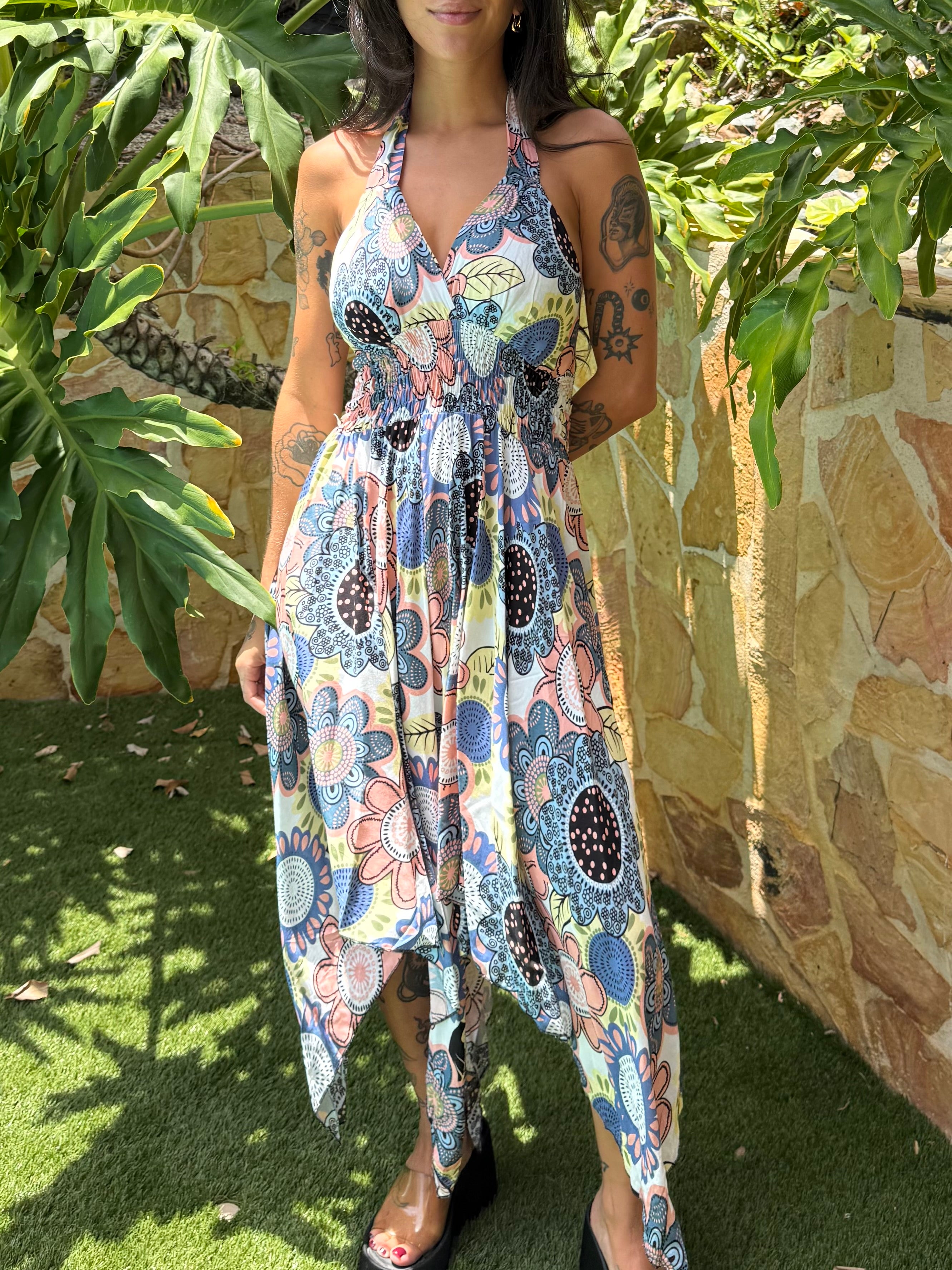 Asymmetric Dress- 6392