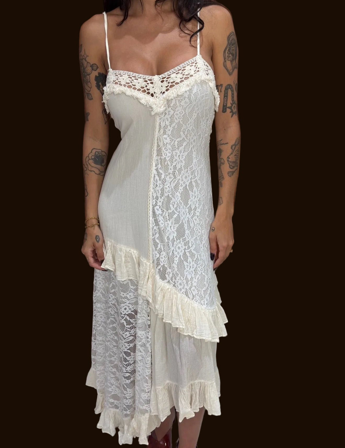 Lace Midi Dress