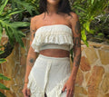 Ruffle Tube Top
