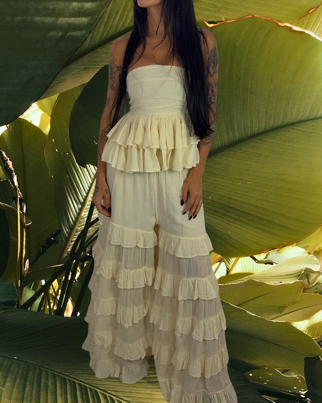 Ruffles Bell Pants