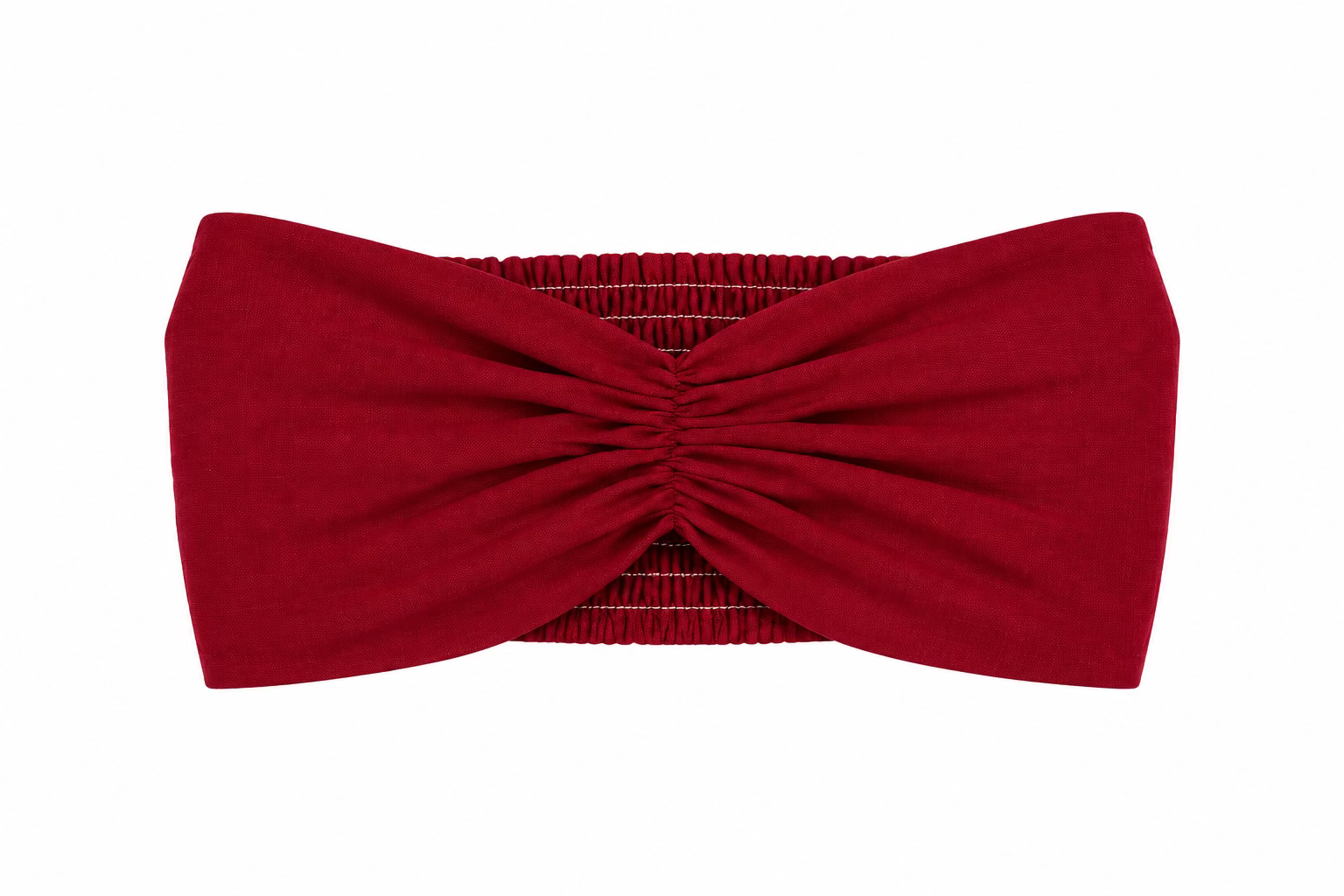 Linen Bow Tube Top- 3940