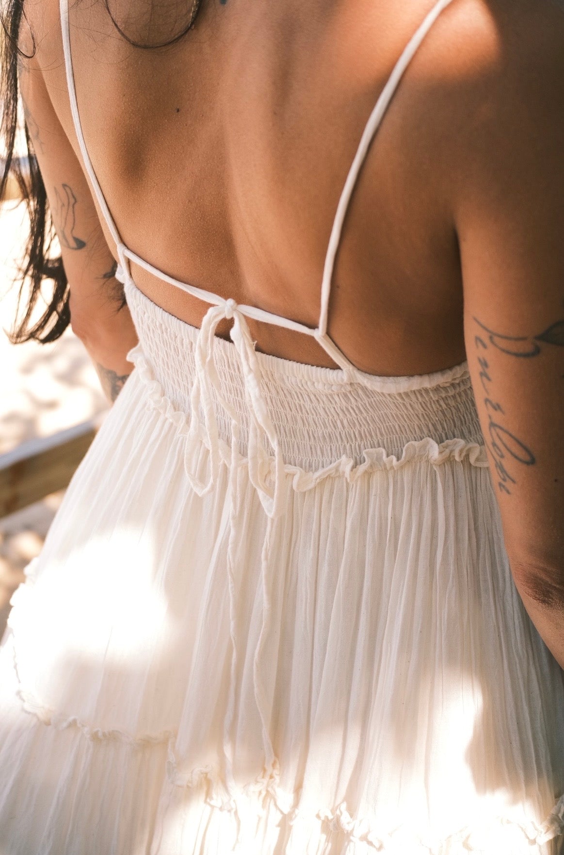 Coconut Whisper Dress