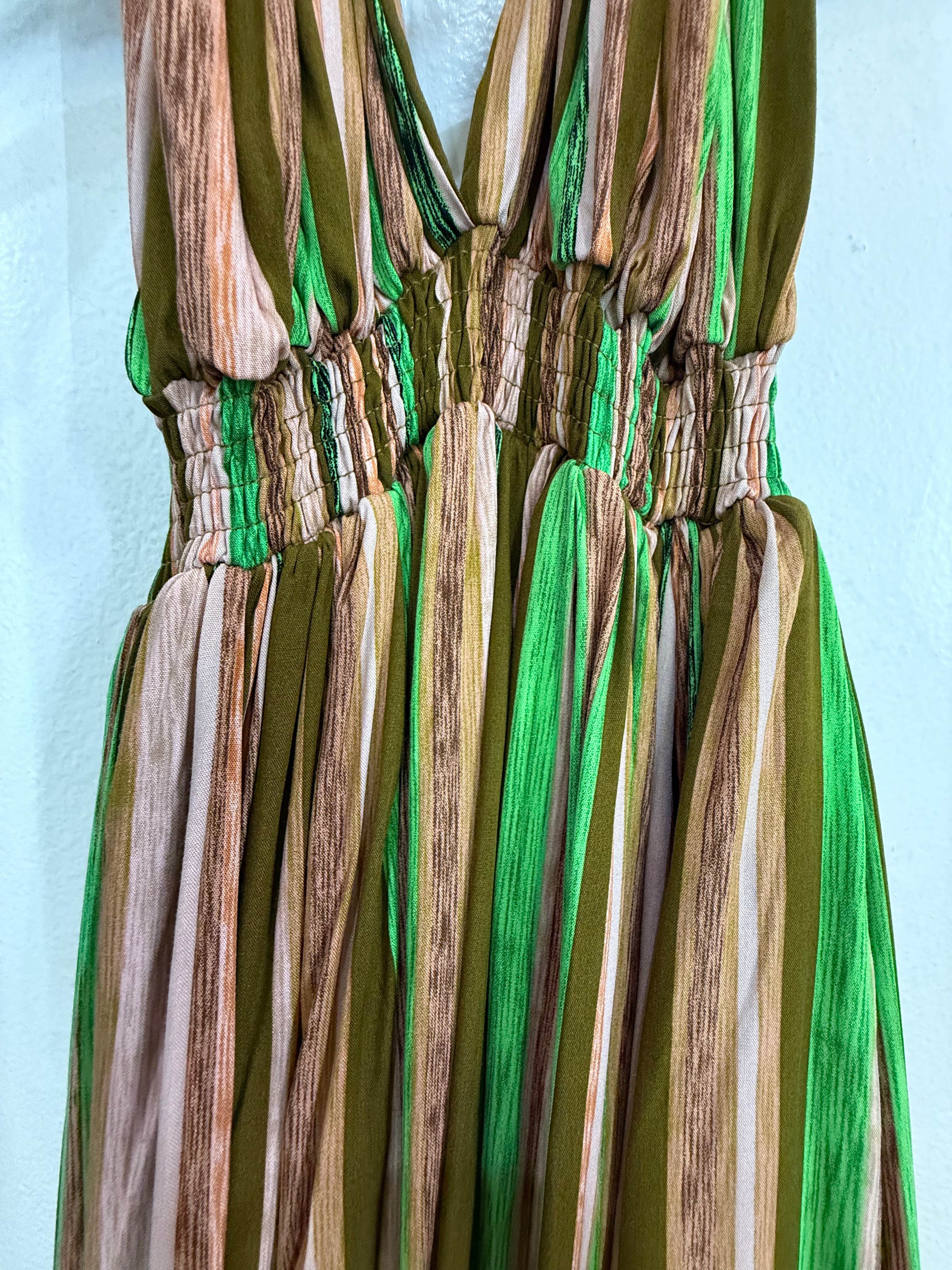 Long 5 Ways Dress