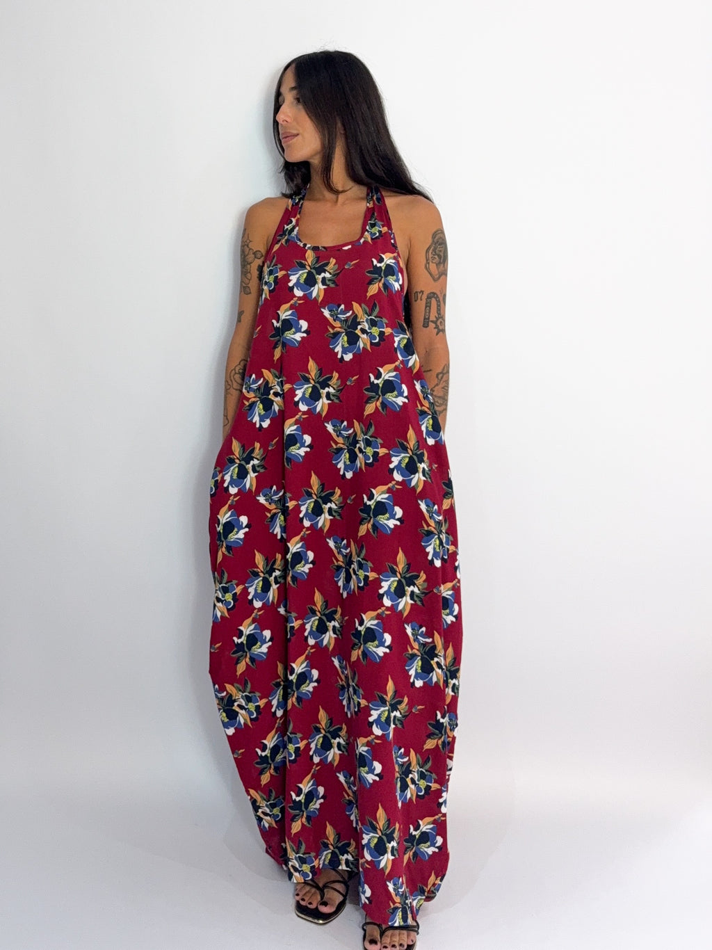 Open Back Maxi- 388