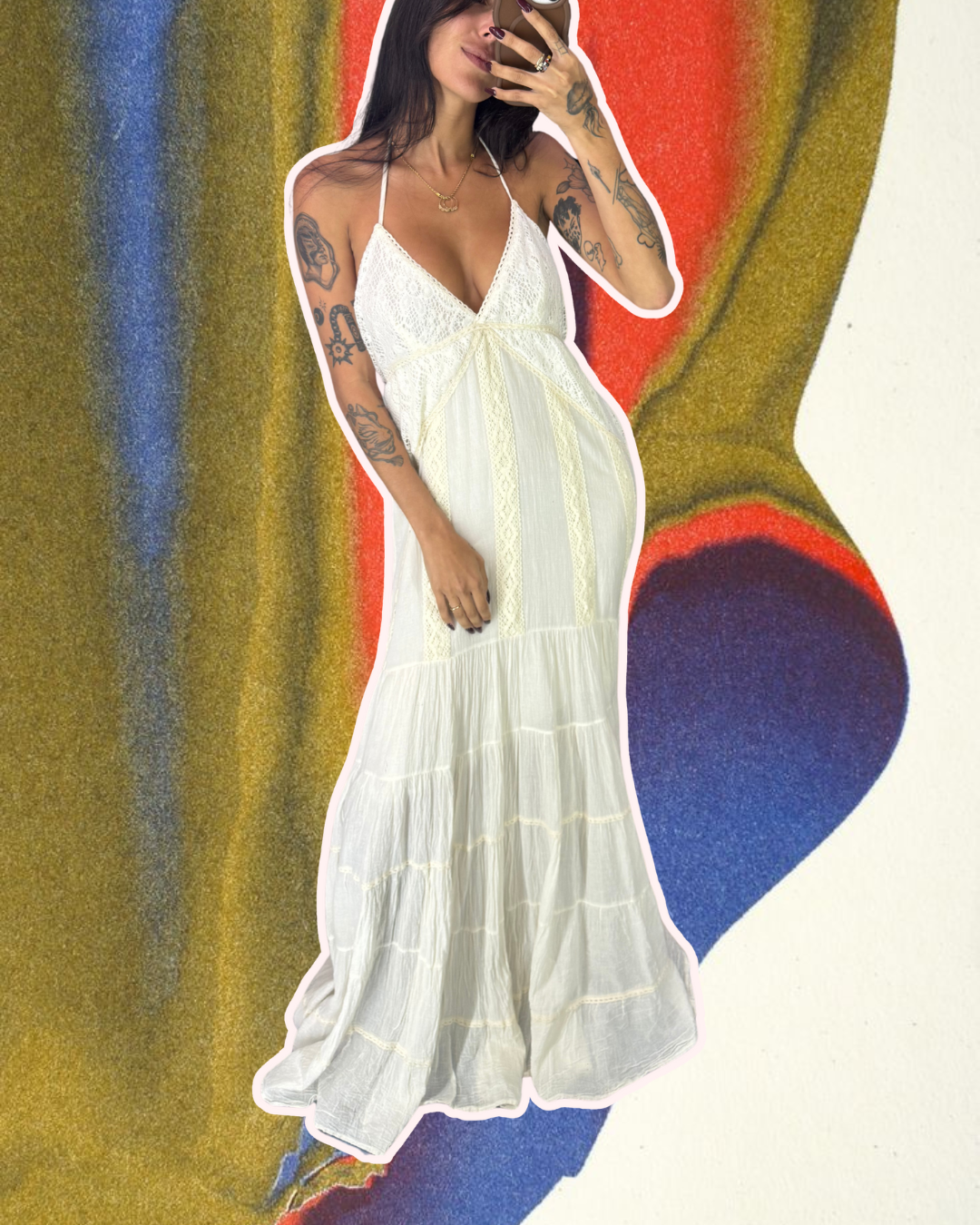 Knitted Cotton Dress